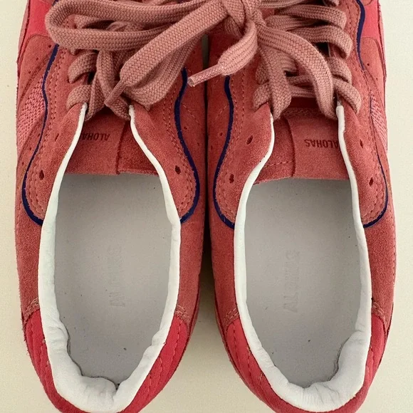 NWOT Alohas TB.490 Rife Pink Leather Sneakers Size 39/8-8.5 Women’s - Picture 9 of 15